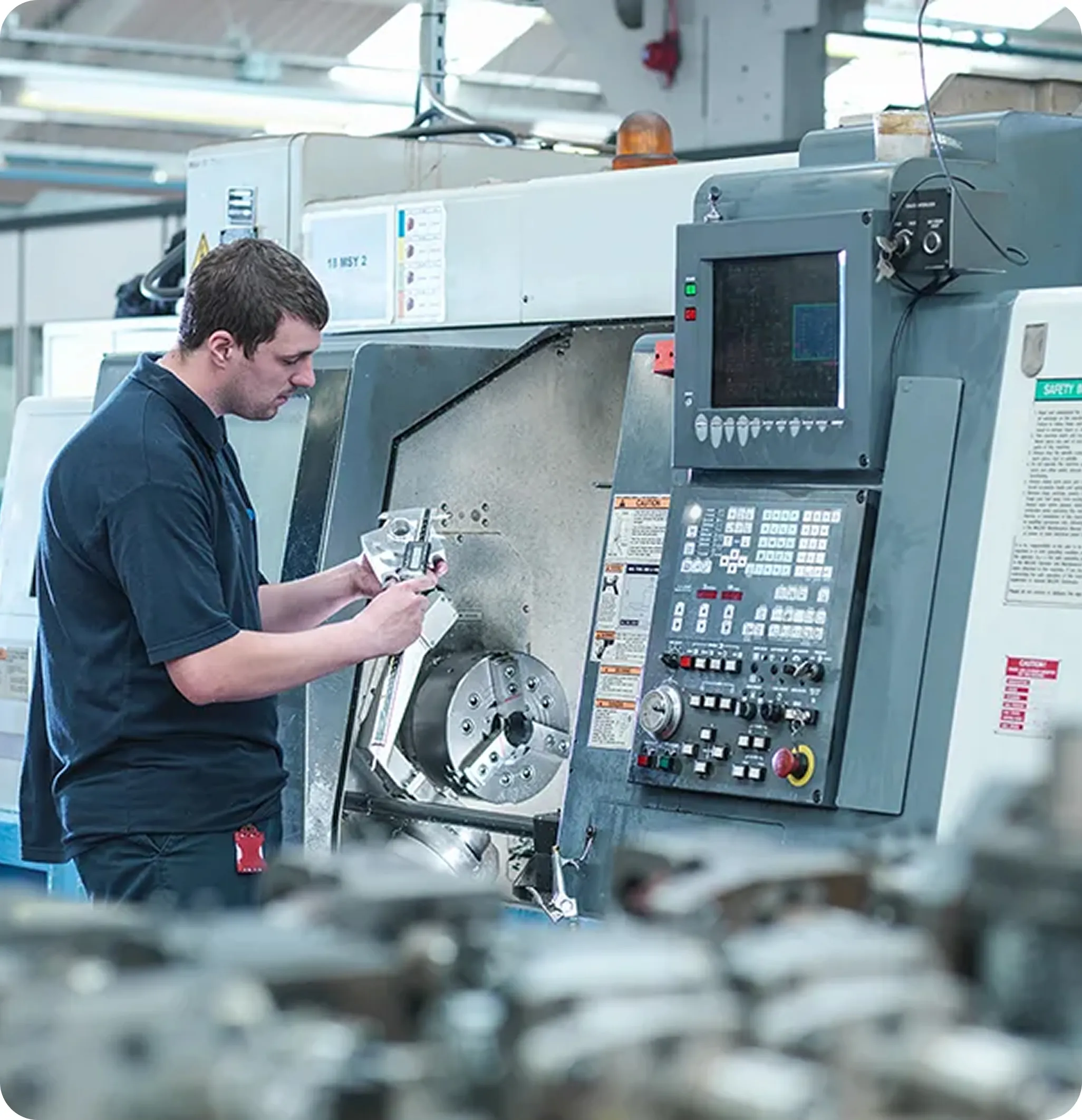 EGTS Technician at Work